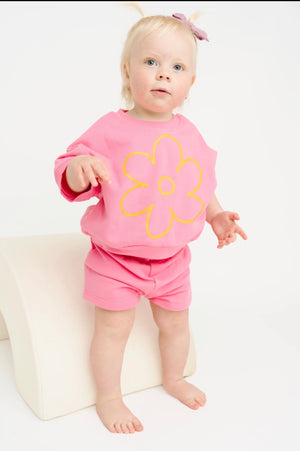 Flower Slouchy Set Flower Slouchy Set