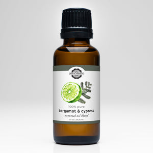 Bergamot & Cypress Essential Oil Blend Bergamot & Cypress Essential Oil Blend