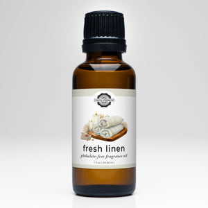 Fresh Linen Phthalate-Free Fragrance Oil Fresh Linen Phthalate-Free Fragrance Oil
