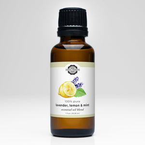 Lavender, Lemon & Mint Essential Oil Blend Lavender, Lemon & Mint Essential Oil Blend