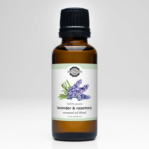 Lavender & Rosemary Essential Oil Blend Lavender & Rosemary Essential Oil Blend