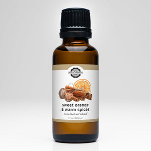 Sweet Orange & Warm Spices Essential Oil Blend Sweet Orange & Warm Spices Essential Oil Blend