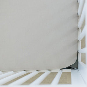 Oatmeal Bamboo Stretch Crib Sheet Oatmeal Bamboo Stretch Crib Sheet