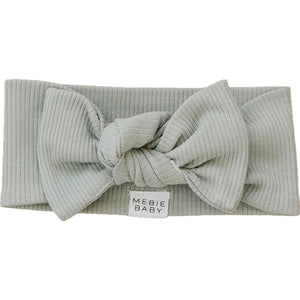 Sage Organic Cotton Ribbed Head Wrap Sage Organic Cotton Ribbed Head Wrap