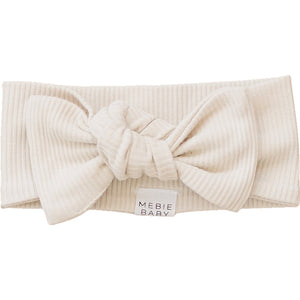 Vanilla Organic Cotton Ribbed Head Wrap Vanilla Organic Cotton Ribbed Head Wrap