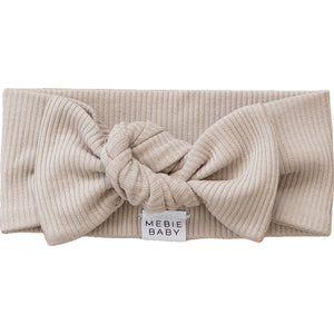 Oatmeal Organic Cotton Ribbed Head Wrap Oatmeal Organic Cotton Ribbed Head Wrap