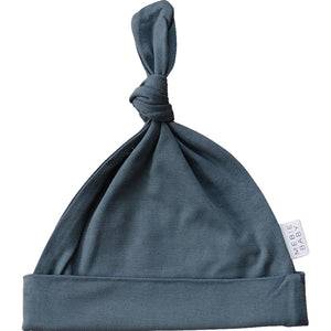 Charcoal Bamboo Newborn Knot Hat Charcoal Bamboo Newborn Knot Hat