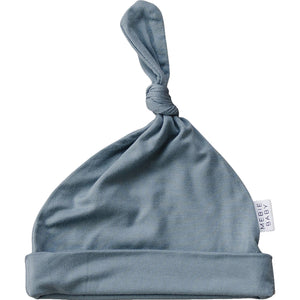Dusty Blue Bamboo Newborn Knot Hat Dusty Blue Bamboo Newborn Knot Hat