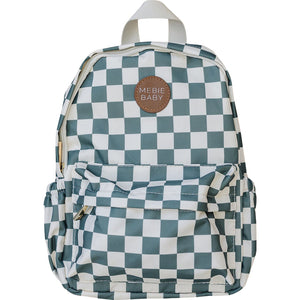 Green Checkered Mini Backpack Green Checkered Mini Backpack