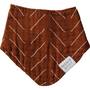 Rust Mudcloth Bib Rust Mudcloth Bib