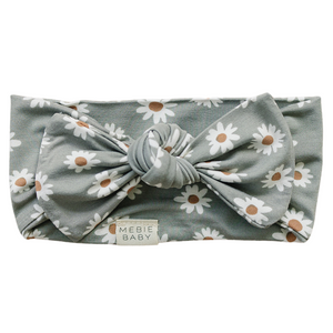 Light Green Daisy Bamboo Head Wrap Light Green Daisy Bamboo Head Wrap