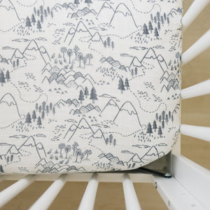 Summit Muslin Crib Sheet Summit Muslin Crib Sheet