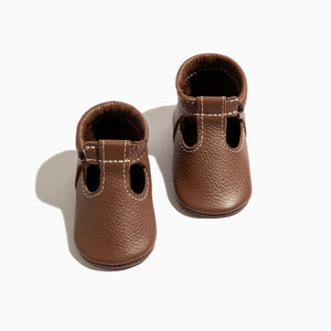 Chestnut T-Bar Baby Shoe Chestnut T-Bar Baby Shoe