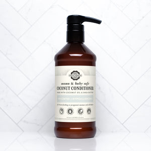 Coconut Conditioner | Mama + Baby Safe Coconut Conditioner | Mama + Baby Safe