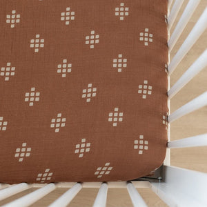 Chestnut Textiles Muslin Crib Sheet Chestnut Textiles Muslin Crib Sheet