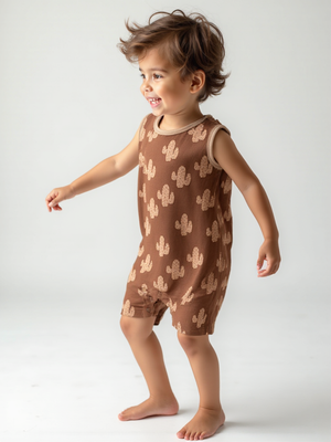 Cactus Shorty Tank Romper Cactus Shorty Tank Romper