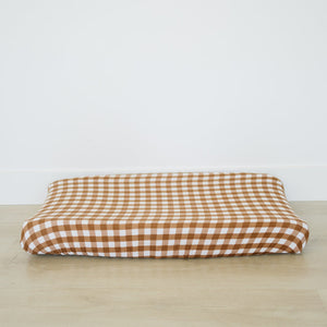 Gingham Muslin Changing Pad Cover Gingham Muslin Changing Pad Cover