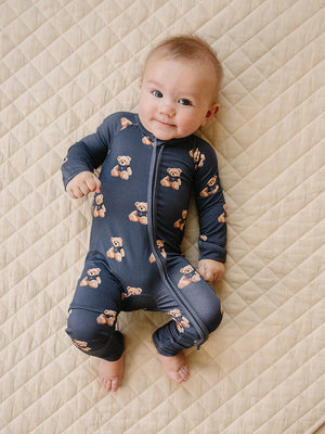 Bamboo Zip Romper | Bear Vibes Bamboo Zip Romper | Bear Vibes
