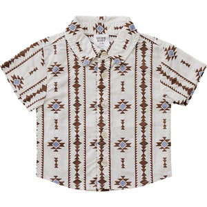 Aztec Button Up Shirt Aztec Button Up Shirt