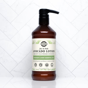 Avocado Lotion | Rosemary & Mint Avocado Lotion | Rosemary & Mint