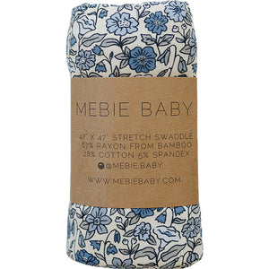 Bluebell Pointelle Bamboo Stretch Swaddle Bluebell Pointelle Bamboo Stretch Swaddle