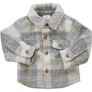 Grey Plaid Shacket Grey Plaid Shacket