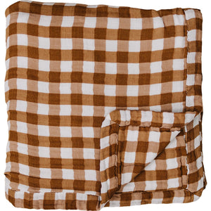 Gingham Muslin Quilt Gingham Muslin Quilt