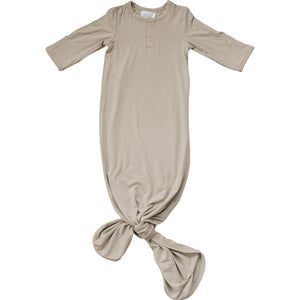 Oatmeal Bamboo Knot Gown Oatmeal Bamboo Knot Gown