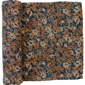 Venetian Floral Muslin Swaddle Blanket Venetian Floral Muslin Swaddle Blanket