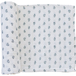 Cream Berry Muslin Swaddle Blanket Cream Berry Muslin Swaddle Blanket