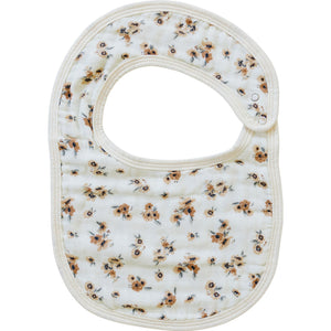 Autumn Bloom Classic Muslin Bib Autumn Bloom Classic Muslin Bib