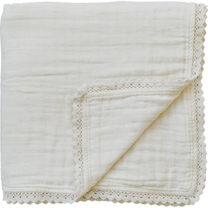 Cream Lace Muslin Quilt Cream Lace Muslin Quilt