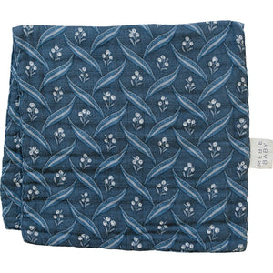 Navy Berry Muslin Burp Cloth Navy Berry Muslin Burp Cloth