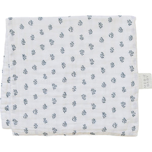 Cream Berry Muslin Burp Cloth Cream Berry Muslin Burp Cloth