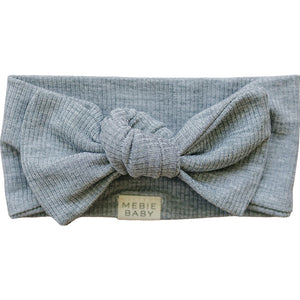 Heather Grey Ribbed Bamboo Head Wrap Heather Grey Ribbed Bamboo Head Wrap