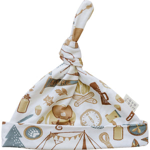 Camping Trip Bamboo Newborn Knot Hat Camping Trip Bamboo Newborn Knot Hat