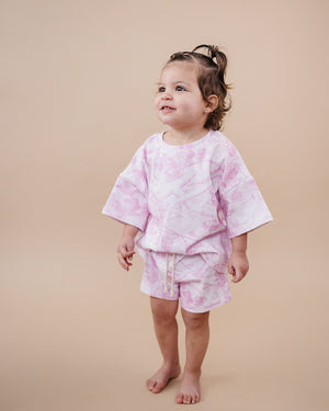 Shorts Set | Pink Camo Shorts Set | Pink Camo