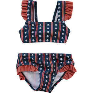 Americana Ruffle Bikini Set Americana Ruffle Bikini Set