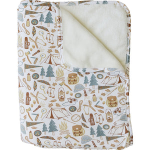 Camping Trip Bamboo Fleece Quilt Camping Trip Bamboo Fleece Quilt