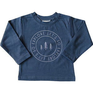 Explore Long Sleeve Cotton Tee Explore Long Sleeve Cotton Tee