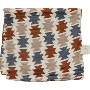 Western Aztec Muslin Burp Cloth Western Aztec Muslin Burp Cloth
