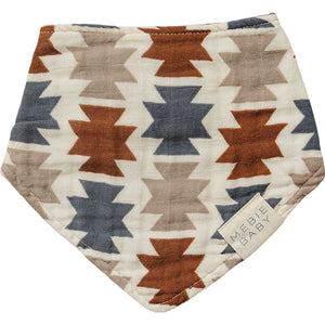 Western Aztec Muslin Bib Western Aztec Muslin Bib