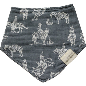 Wild West Muslin Bib Wild West Muslin Bib
