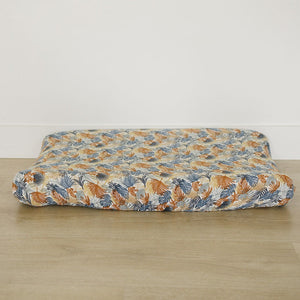 Paradise Palms Muslin Changing Pad Cover Paradise Palms Muslin Changing Pad Cover