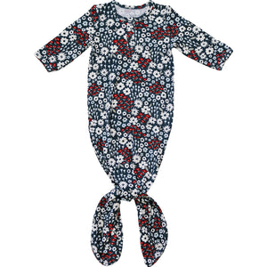 Americana Floral Bamboo Knot Gown Americana Floral Bamboo Knot Gown
