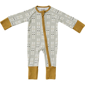 Ski Ribbed Bamboo Zipper Ski Ribbed Bamboo Zipper