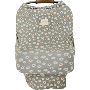 Light Green Daisy Bamboo Multi-Use Cover Light Green Daisy Bamboo Multi-Use Cover
