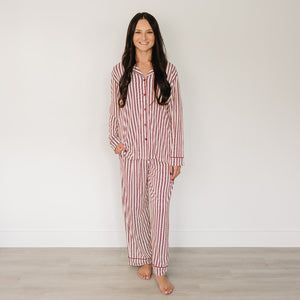 Adult Red Stripes Lounge Set Adult Red Stripes Lounge Set