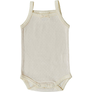 Yellow Pointelle Tank Bodysuit Yellow Pointelle Tank Bodysuit