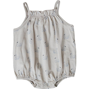 Swan Tank Bubble Romper Swan Tank Bubble Romper